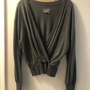 Wrap sweater